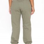 Trendy stylish comfy with jogger pants in olive and taupe color 4