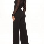 Sharm elegance stylish trendy comfy on classy black jumpsuit 3