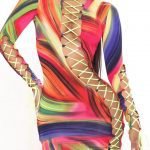 Multi colored dress you will shine and grab attention 1