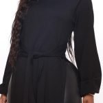 Give it real tunic sweater in cognacblack color 5