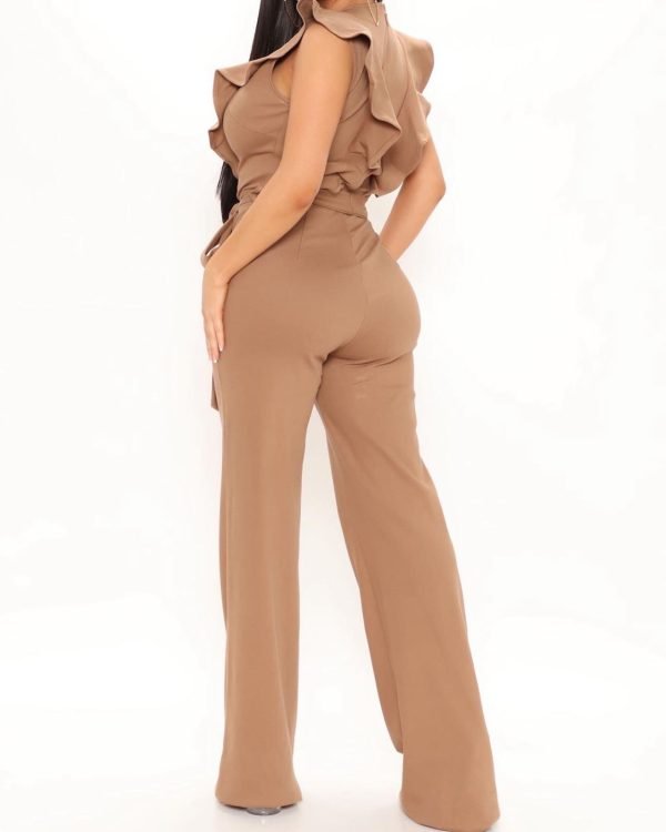 Jumpsuit in brown colour 3