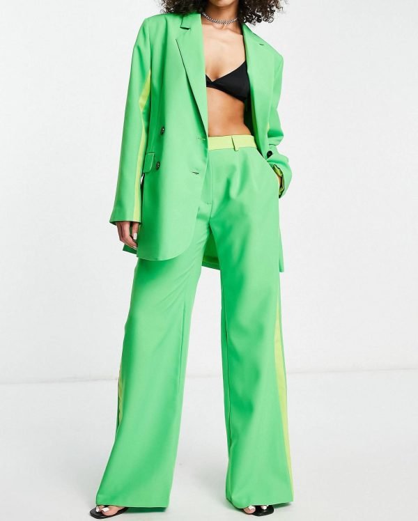 Green blazer set bossy lady 3