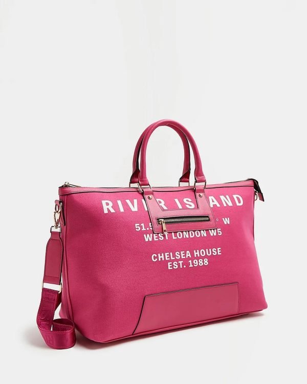 River Island bag in pink colour 2