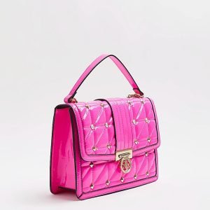 Combine any outfit with a pink shoulder bag 4